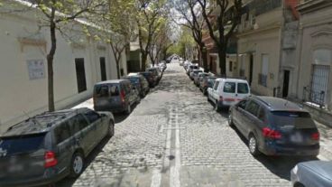La cuadra donde se produjo el hecho.