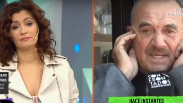 Hanglin le faltó el respeto a Carla Conte.