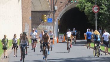 El actual circuito tiene 28 km en su doble traza.