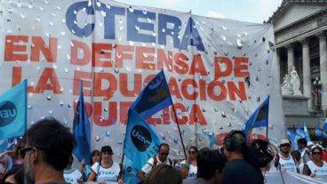 Ctera lanzó paro en todo el país.