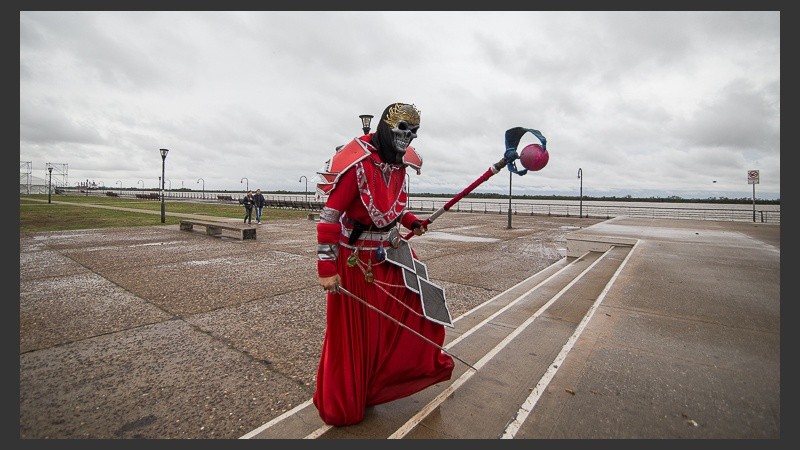 El domingo por la tarde será el desfile de disfraces. 