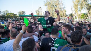 Duendes campeón. Las imágenes desde la Bombonerita del Parque.