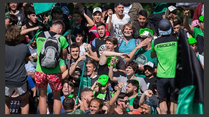 Las imágenes desde la Bombonerita del Parque.