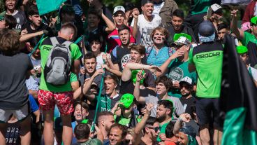 Las imágenes desde la Bombonerita del Parque.