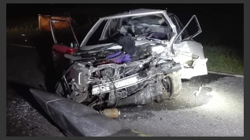 El siniestro ocurrió este domingo a la madrugada en la ruta nacional 11.