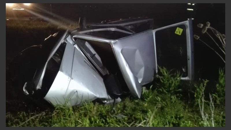 El siniestro ocurrió este domingo a la madrugada en la ruta nacional 11.