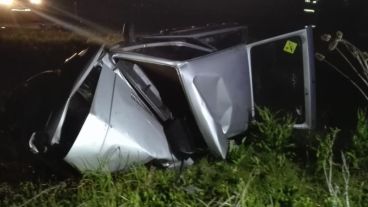 El siniestro ocurrió este domingo a la madrugada en la ruta nacional 11.