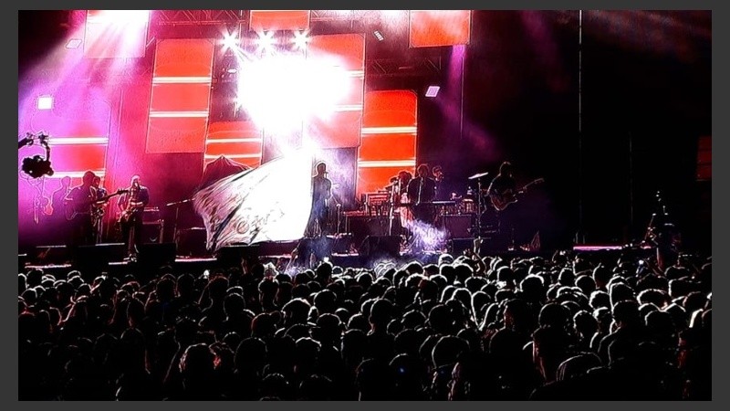 El Kuelgue, en una de los escenarios del Festival Bandera.