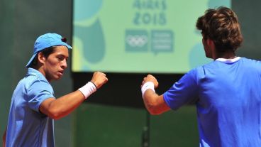 Los argentinos lograron la medalla de oro en tenis.