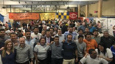 La reunión de este martes en el club de Felipe Moré al 1100.