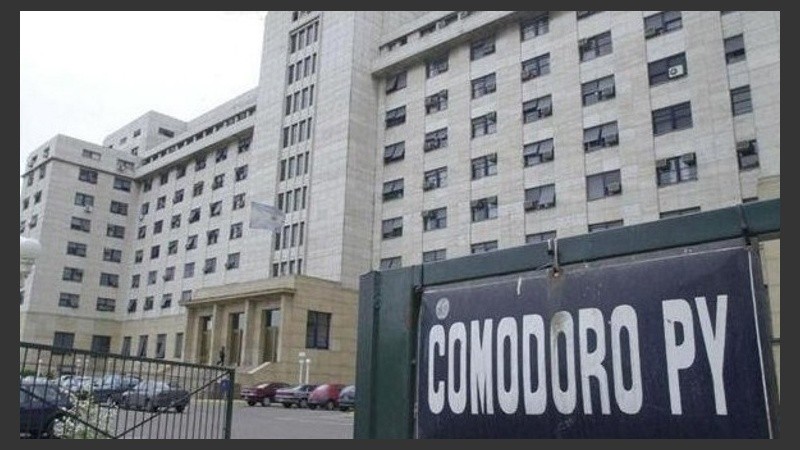 Los Tribunales de Comodoro Py.