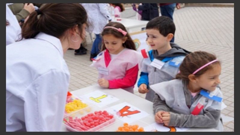 Los más chicos en actividades organizadas por el IBR.