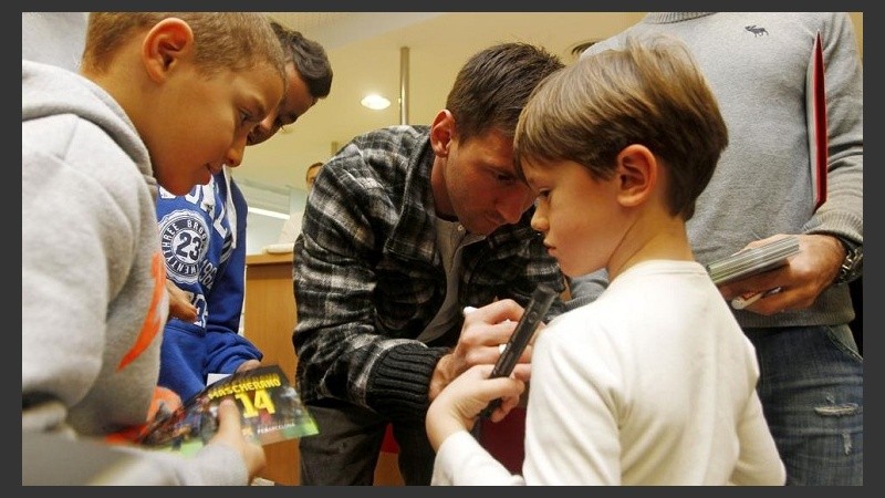La Fundación Messi patrocina un centro oncológico infantil.