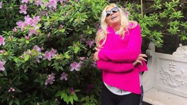 Susana y una de sus últimas fotos en Instagram para celebrar la primavera.