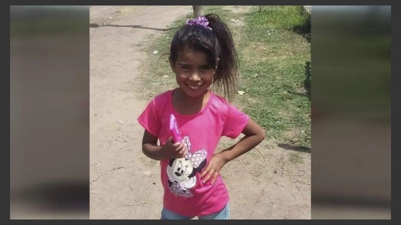 La niña que fue asesinada en San Miguel. 