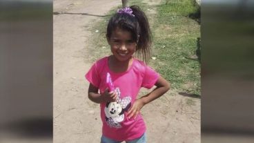 La niña que fue asesinada en San Miguel.