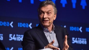 Macri cerró el Coloquio de Idea en Mar del Plata.