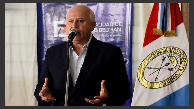 El gobernador compartió con Macri la inauguración de la Mesa Nacional de la Soja.