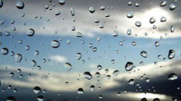 Gotas de lluvia en la mañana de viernes.