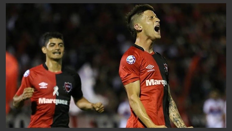 Fertoli grita su golazo ante Tigre.