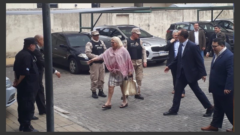 Carrió amplió su denuncia en Rosario el 23 de octubre.
