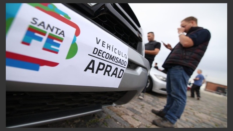 Los vehículos saldrán a subasta este jueves.