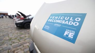 Los autos fueron decomisados a las bandas criminales.