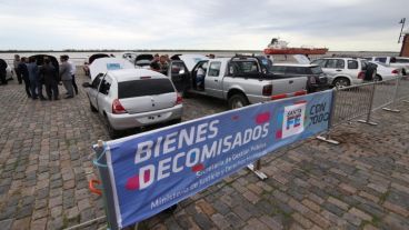 Bienes decomisados de remate.