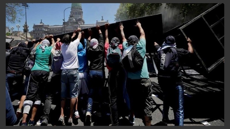 El grupo fue denunciado por la ministra Bullrich.