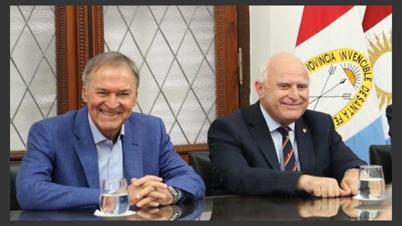 Lifschitz y Schiaretti y un posible futuro juntos. 