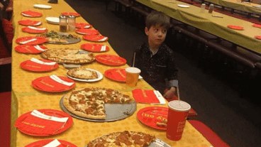 Los invitados nunca llegaron.