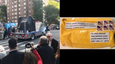 El operativo frente al edificio y el paquete sospechoso.