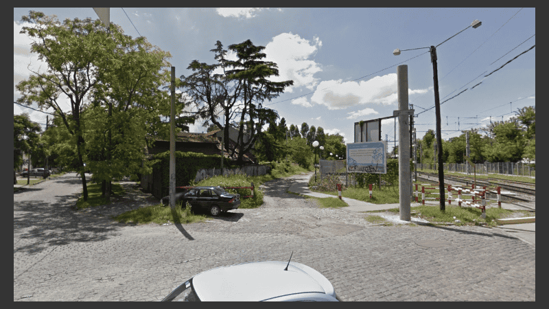 La zona donde fue encontrado el cuerpo.