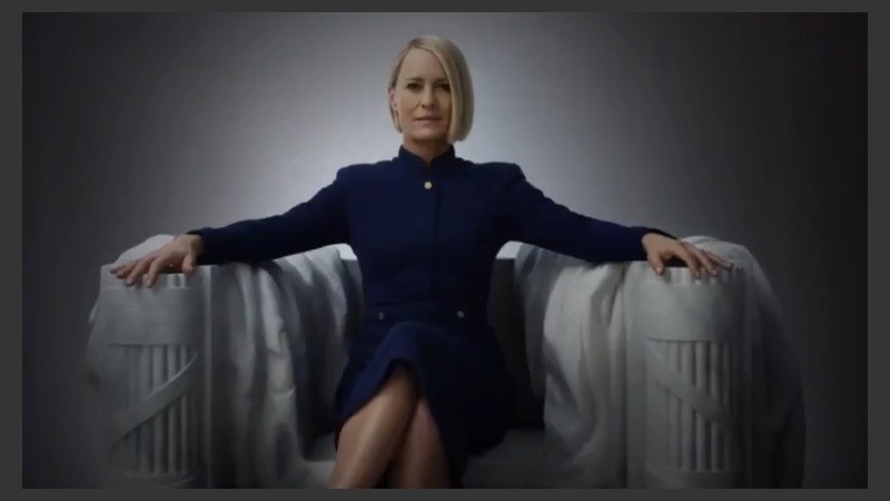 La sexta temporada de “House of Cards” se centrará en la historia de Claire Underwood como presidenta de los Estados Unidos.
