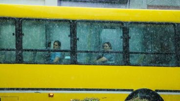 Se esperan tormentas para las próximas horas.