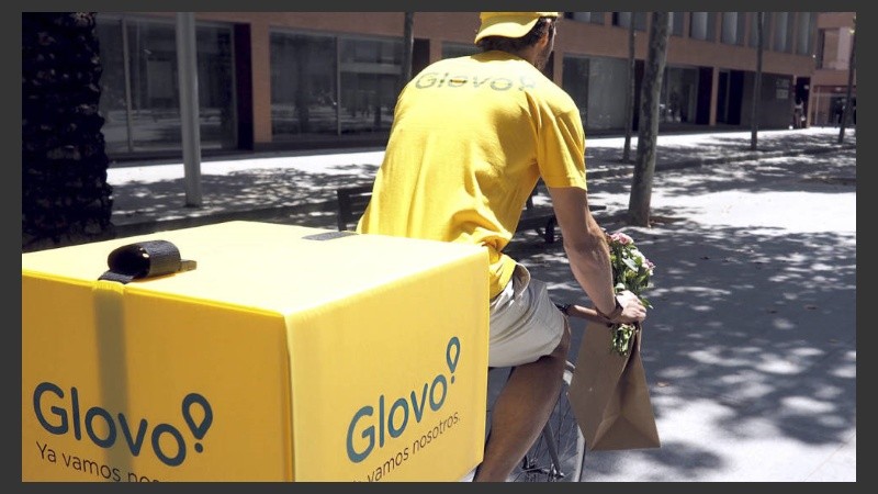 Los cadetes de Rosario rechazan Glovo. 