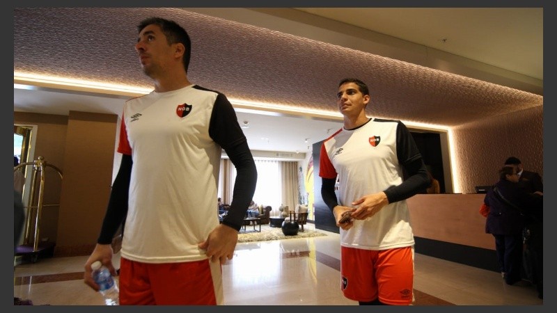 Ibáñez y Aguerre, los arqueros rojinegros.