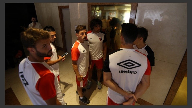 El equipo concentra en Buenos Aires de cara al clásico.