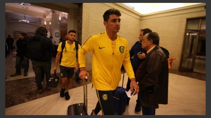 La llegada del plantel.