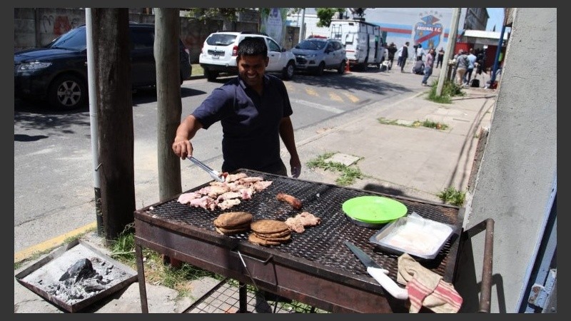 Una apuesta medida: un chorizo, hamburguesas y un poco de carne.