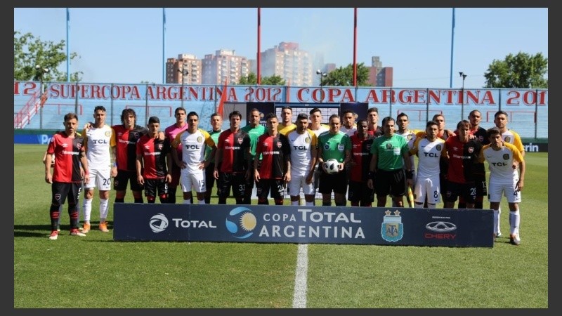 Todos los protagonistas, antes del juego.