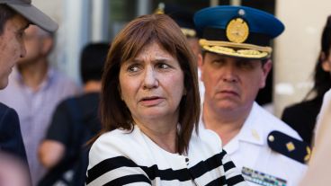 Bullrich: "Estamos consternados, preocupados y ocupados".