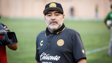 "¿Argentina? No veo películas de terror", respondió Diego Maradona al ser consultado por el presente de la Selección.