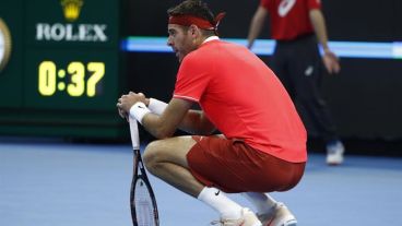"Es una frustración no poder competir en Londres", dijo Delpo.