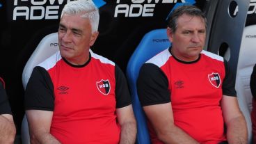 De Felippe en el banco del Cilindro.