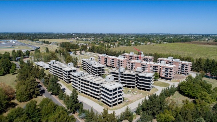 Los condominios que levanta Bauen Pilay en Palos Verdes. Las primeras viviendas se entregarán a fin de año.