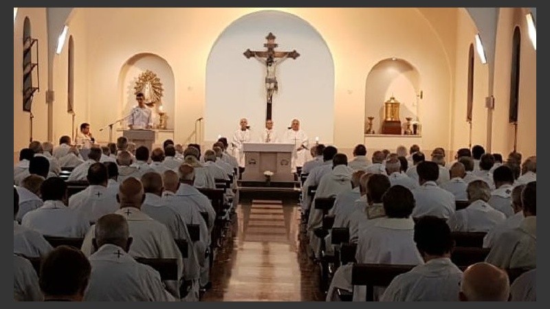 Ojea encabezó la misa de apertura.