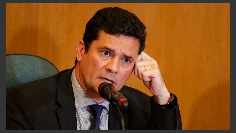 Moro, que asumirá en enero, dio una conferencia en Curitiba.