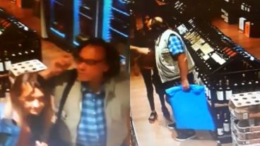 Los delincuentes que se robaron un whisky en Italia y Rioja.