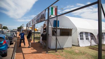 Va tomando forma. Este viernes 9 de noviembre es la inaguruación.